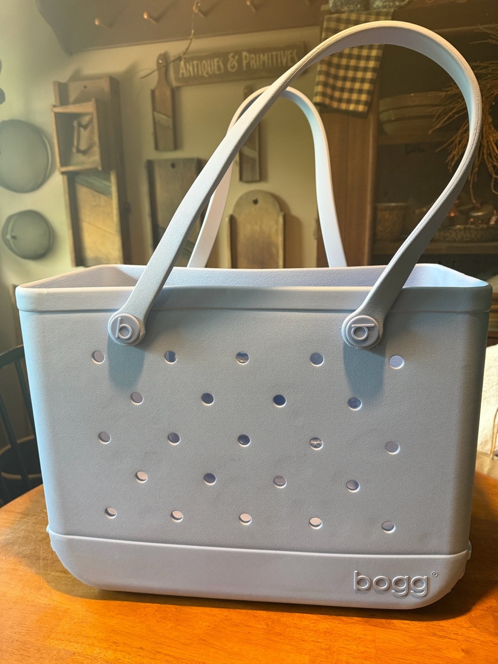 Large Bogg bag in Lt blue NWOT